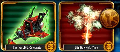 life day items