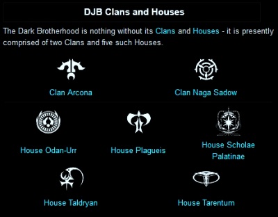 DJB Clans & Houses